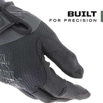 Mechanix Wear Tactical Specialty 0.5mm Gloves - High-Dexterity, Secure Fit, Black XL
