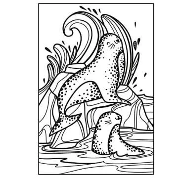 Magic Painting Seashore Usborne Mini Book for All Ages