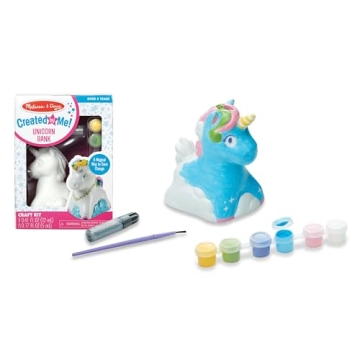 Melissa & Doug Unicorn Bank Craft Kit for Kids