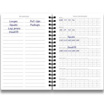 Fitness Journal & Workout Planner for Men Women