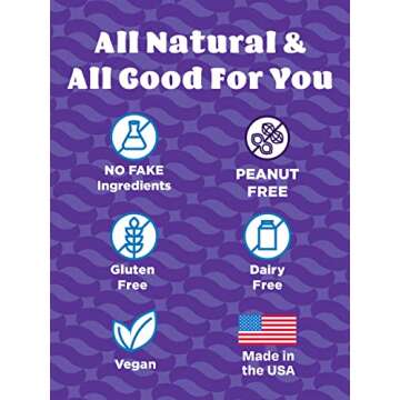 Fila Manila Ube Coconut Spread Purple Yam As Seen on Shark Tank - Award-Winning 5.8 OZ Pouch, Vegan,...