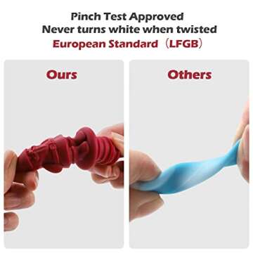 Silicone Wine Stopper, Bottle Stopper with Christmas Design, Wine Accessories, Keeps Wine Fresh, Wine Gifts, Set of 4