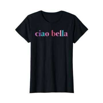 Lush Kindness Ciao Italian Language Italy Spoken Words Women's Kids Funny T-Shirt