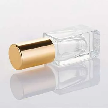 3ml Square Glass Roller Bottles for Essential Oils Pack