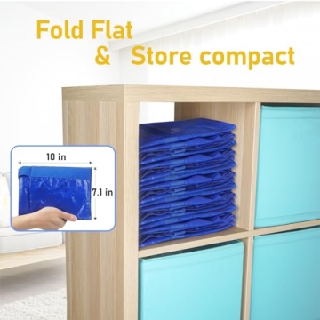 TICONN Extra Large Heavy-Duty Moving Bags - 6 Pack