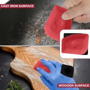 316L Chainmail Scrubber for Cast Iron Cookware