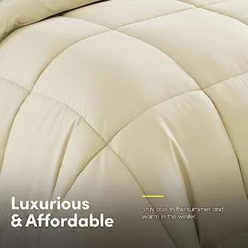 Sweet Home Collection 7 Piece Comforter Set for All Seasons