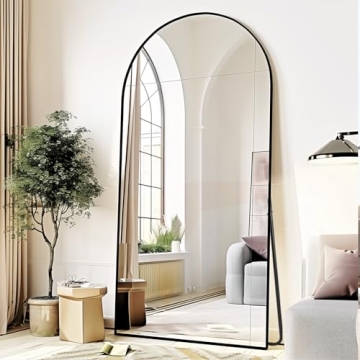 Stylish ABSWHLM Arched Full Length Wall Mirror - 76x34 inches