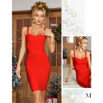 Meilun Women's Sleeveless Bandage Dress for Any Occasion