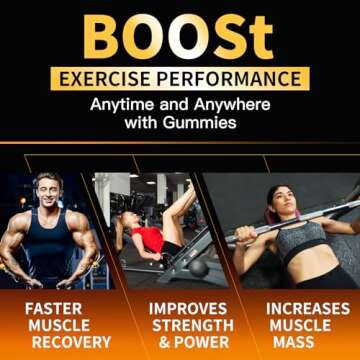 Happyummmm Vegan Creatine Gummies for Energy Boost