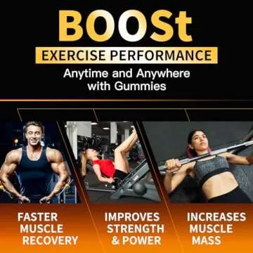 Happyummmm Vegan Creatine Gummies for Energy Boost