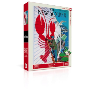 New Yorker Seaside Cafe 500 Piece Puzzle for All Ages