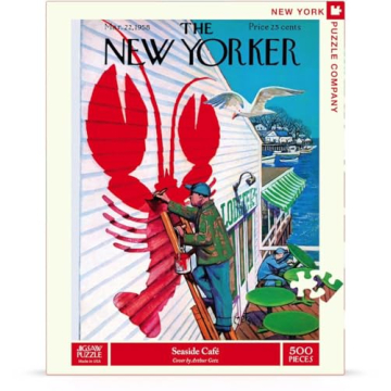New Yorker Seaside Cafe 500 Piece Puzzle for All Ages