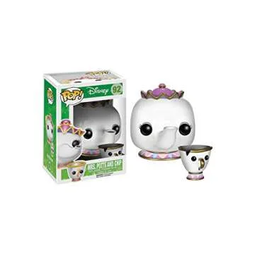 Funko POP Disney: Mrs. Potts and Chip Action Figure Collectible