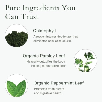 It Just Works Natural Deodorizing Supplement - Vegan & Organic