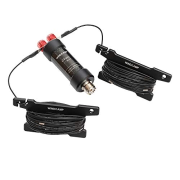 WINDCAMP Gipsy 5-50MHz HF Horizontal Dipole Antenna for Ham Radio - Waterproof Balun