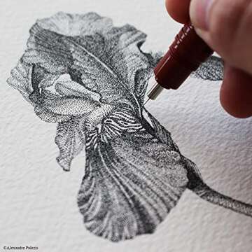 rOtring 1903394 Isograph Technical Drawing Pen, 0.1 mm