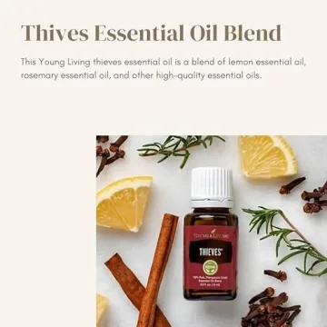 Young Living Thieves Essential Oil Blend 5ml Pure Diffuser Oil