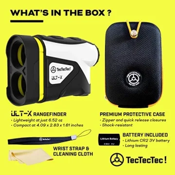TecTecTec ULT-X High-Precision Golf Rangefinder