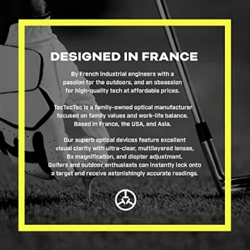 TecTecTec ULT-X High-Precision Golf Rangefinder