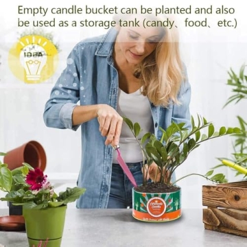 Citronella Candle Set for Outdoor Relaxation and Bug-Free Evenings