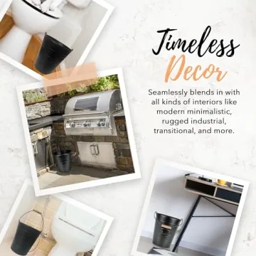 Autumn Alley Farmhouse Bathroom Trash Can for Stylish Decor