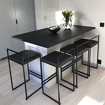 Stylish Velvet Bar Stools Set of 4 for Modern Dining