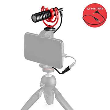 JOBY Wavo Mobile Compact Microphone for Vlogging