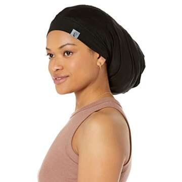 Fairy Black Mother Dreadlocks Hair Cap - Large Size Cap