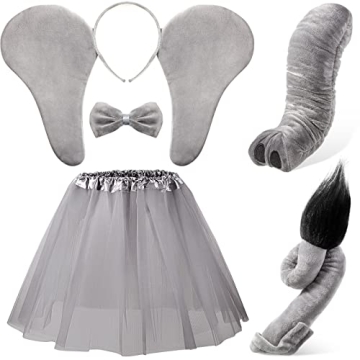 Haysandy Kids Elephant Costume Tutu Set for Parties