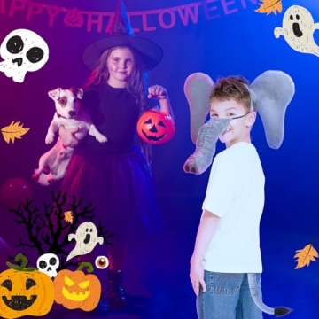 Haysandy Kids Elephant Costume Tutu Set for Parties