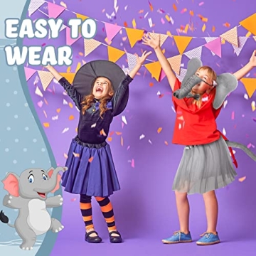 Haysandy Kids Elephant Costume Tutu Set for Parties