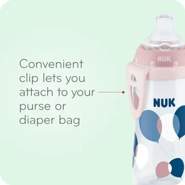 NUK Active Sippy Cup 10 oz, 2 Pack for All Ages