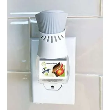 Scent Fill Cinnamon Apple Plug in Air Freshener, 4 Scented Oil Refills