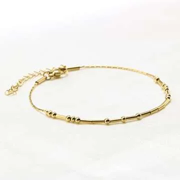 JoycuFF You Are My Sunshine Morse Code Bracelets for Women Mother Daughter Friend Inspirational Motivational Encouragement Stianless Steel Jewelry Gifts Gold Bracelet