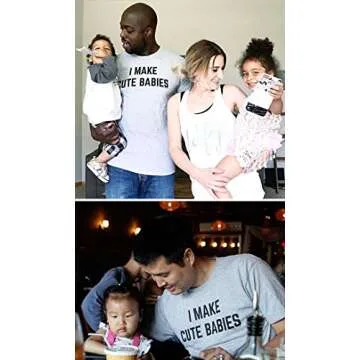 Funny New Dad T-shirt for Father's Day, Sport Grey