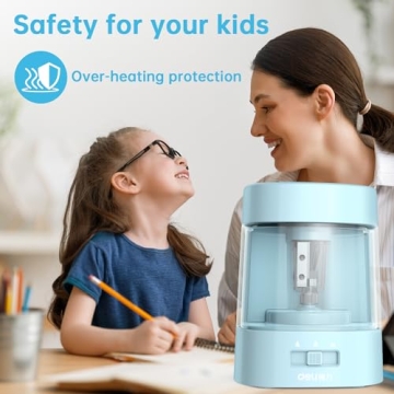 Deli Electric Pencil Sharpener - Versatile and Compact Tool