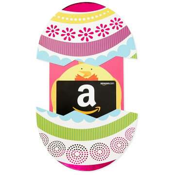 Amazon Gift Card in Easter Egg - Elegant Design