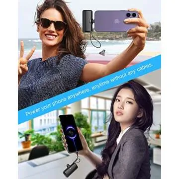 Aimenzunto Portable Charger 5000mAh, Compact Power Bank