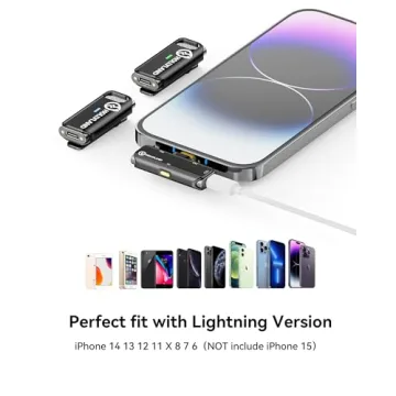 Hollyland Lark C1 Wireless Lavalier Mic for iPhone