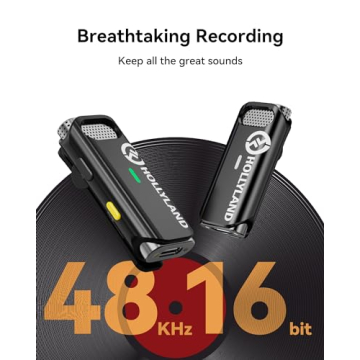 Hollyland Lark C1 Wireless Lavalier Mic for iPhone