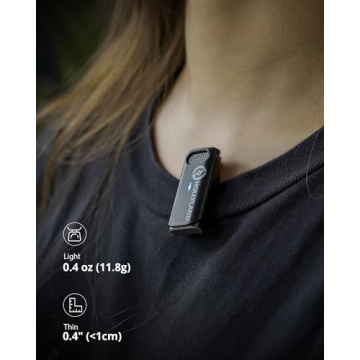 Hollyland Lark C1 Wireless Lavalier Mic for iPhone