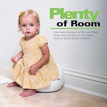 Joovy Loo Potty Training Toilet with Splash Guard & Removable Bowl