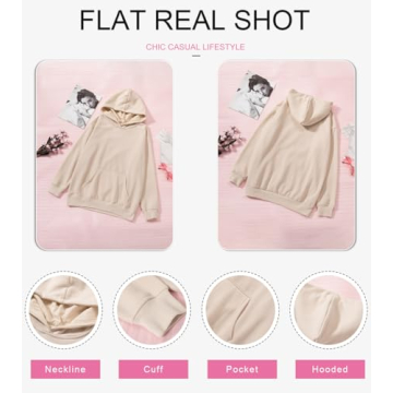 SHEWIN Women’s Cozy Oversized Sweatshirt for Style