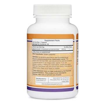 Dihydromyricetin (DHM) (Hovenia Dulcis Extract) Supplement for Liver Support (Naturally Obtained from The Oriental Raisin Tree) 90 Capsules 300mg Analysis