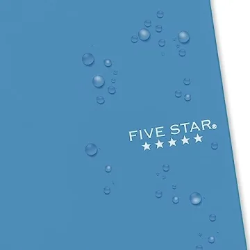 Five Star 2 Subject Notebook, College Ruled, 80 Sheets