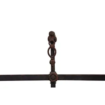 Creative Co-Op Antique Iron Balance Scale with Bird