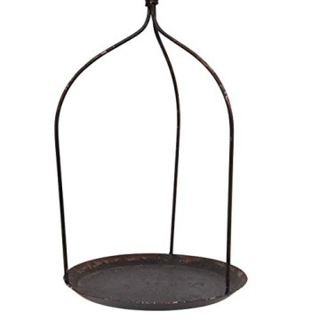 Creative Co-Op Antique Iron Balance Scale with Bird