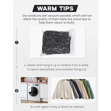 Lentta Women's Wool Blend Jacket Oversized Shacket Casual Button Down Varsity Jacket with Pockets 20...