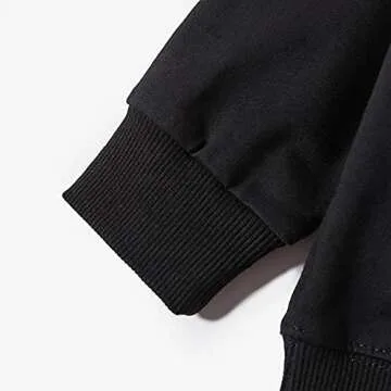 Noubeau Mommy and Me Family Matching Sweatshirt Halloween Outfits for Women and Kids Pumpkin Ghost Long Sleeve Pullover Tops(Boo- Love My Women,Large)